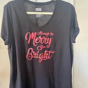 CHRISTMAS Tee - Merry & Bright